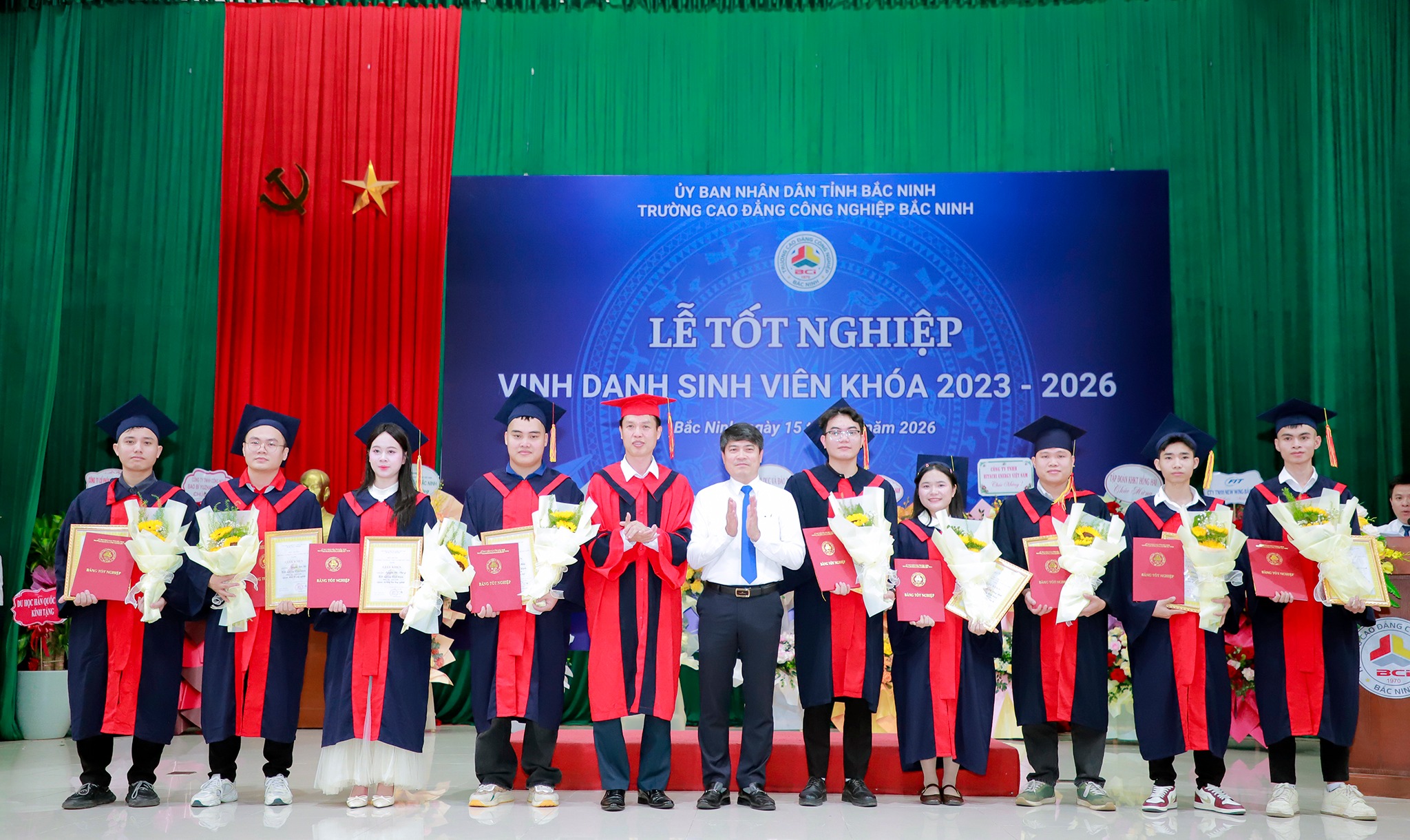 BCI long trọng tổ chức Lễ trao Bằng tốt nghiệp và Vinh danh sinh viên xuất sắc Khóa 14 (2023 - 2026)