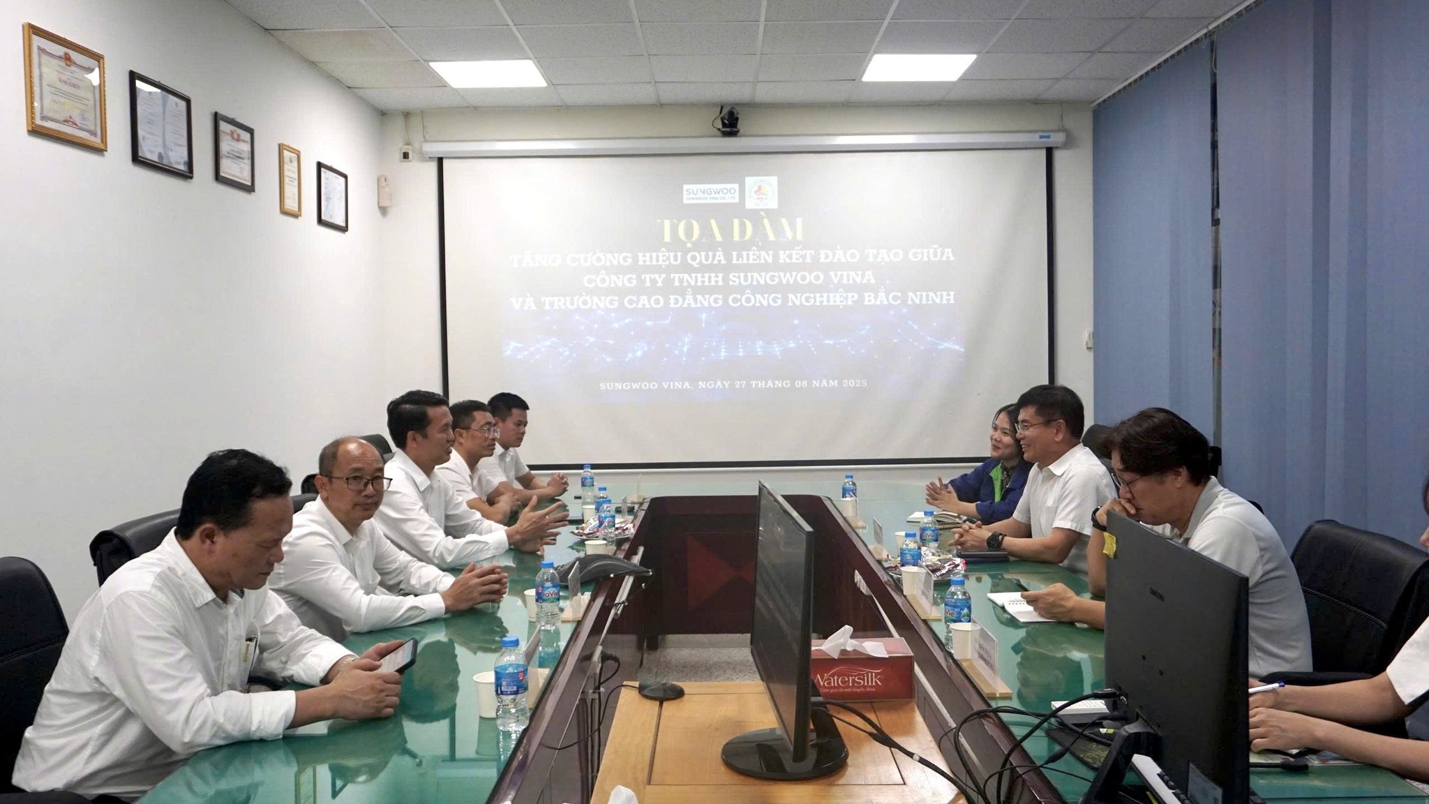 BCI và SUNGWOO VINA: Tổ Chức Kỳ Thi Tốt Nghiệp Chuẩn Đức Ngay Tại Doanh Nghiệp