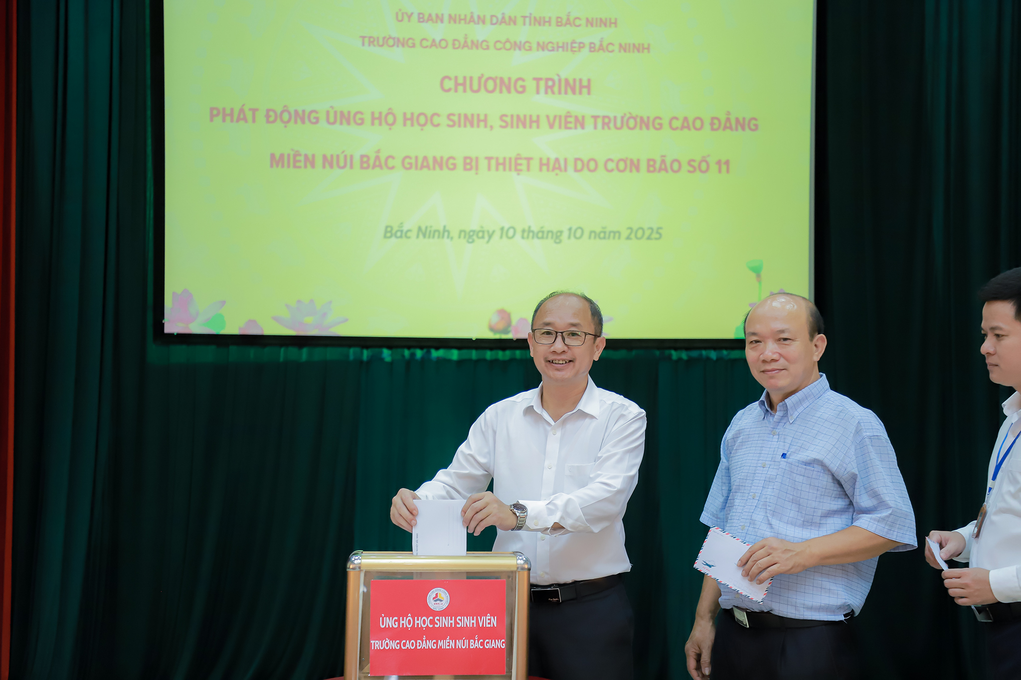 BCI chung tay hỗ trợ Trường Cao đẳng Miền núi Bắc Giang khắc phục hậu quả bão lũ
