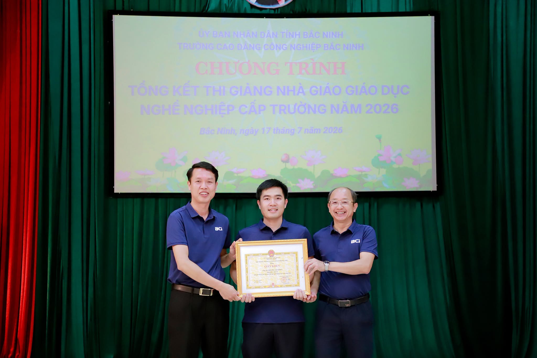 Trường Cao đẳng Công nghiệp Bắc Ninh đột phá công nghệ mới và sư phạm số tại chương trình Thi giảng GDNN năm 2026