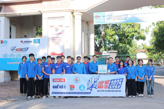 TIẾP LỬA MÙA THI 2025 – TUỔI TRẺ BẮC NINH ĐỒNG HÀNH CÙNG SĨ TỬ