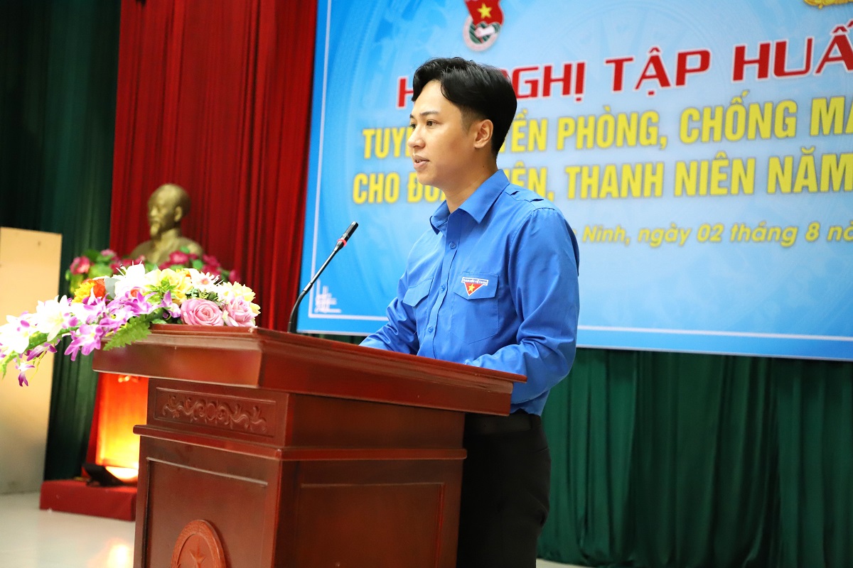 Hơn 300 đoàn viên, thanh niên tham gia Hội nghị tập huấn tuyên truyền, phòng chống ma túy
