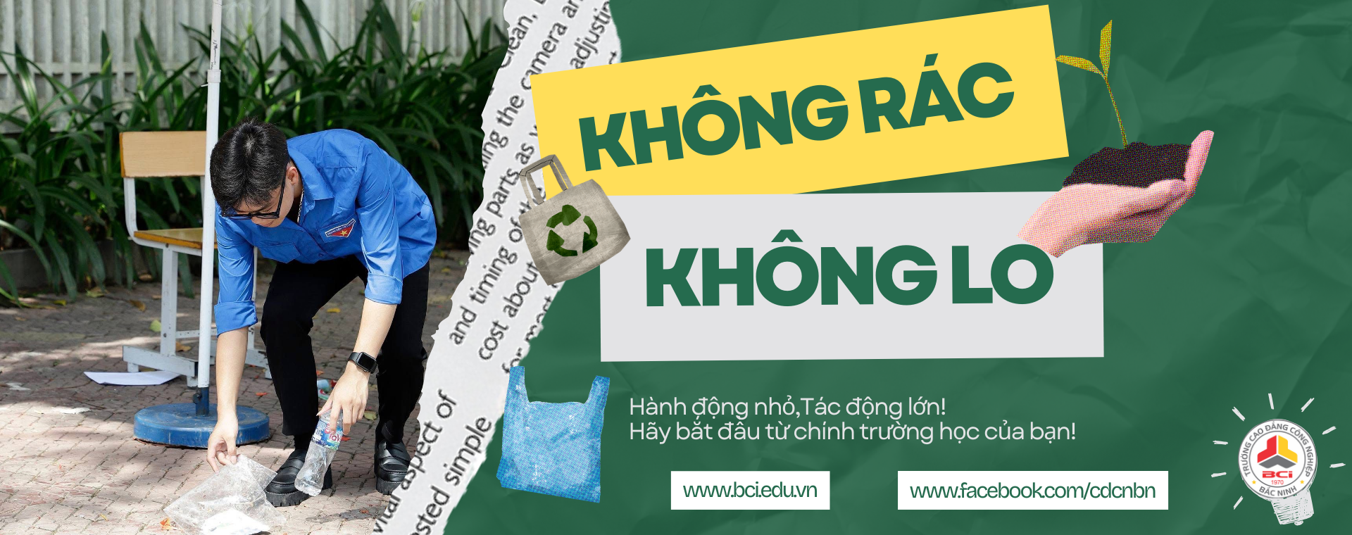 5 Bước Xây Dựng Lối Sống Xanh, Giảm Rác Thải Cùng BCI