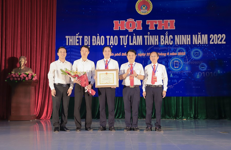 BCi đạt giải Nhất Hội thi thiết bị tự làm tỉnh Bắc Ninh năm 2022