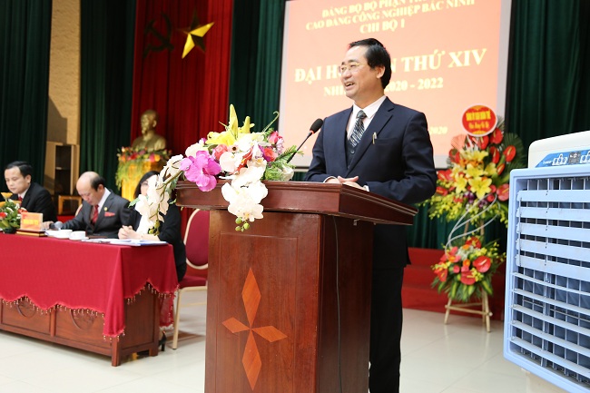 Đại hội các Chi bộ trực thuộc ĐBBP trường Cao đẳng Công nghiệp Bắc Ninh lần thứ XIV NK 2020-2022
