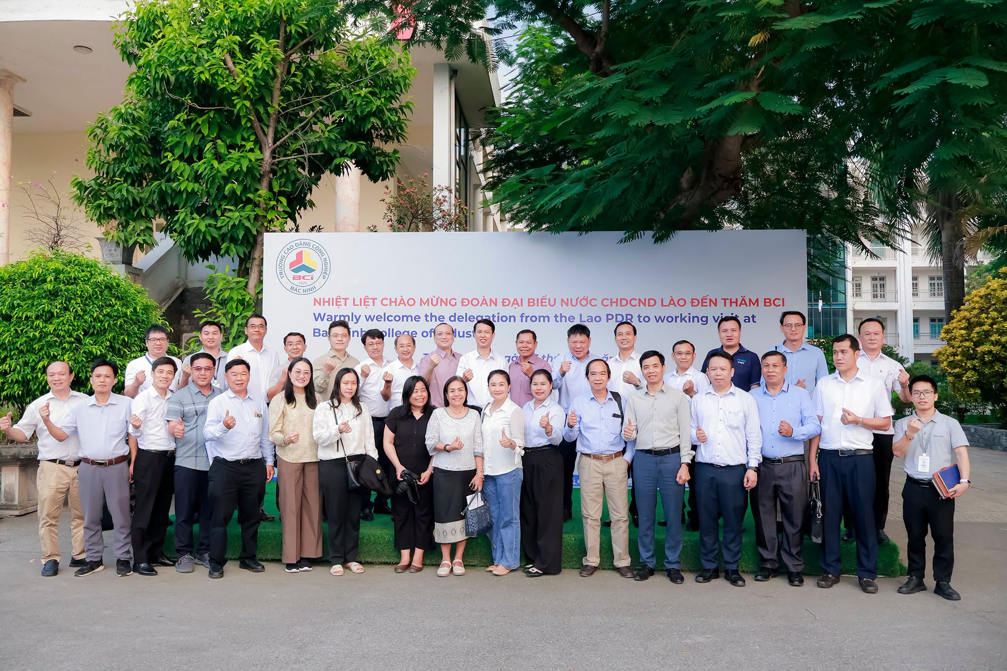 BCI tiếp đón Đoàn lãnh đạo Bộ Giáo dục và Thể thao Lào: Thắt chặt tình hữu nghị và hợp tác phát triển giáo dục nghề nghiệp